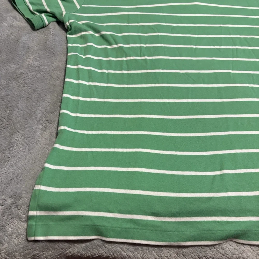 Polo Ralph Lauren Men's XL Short Sleeve Green & White Polo Shirt